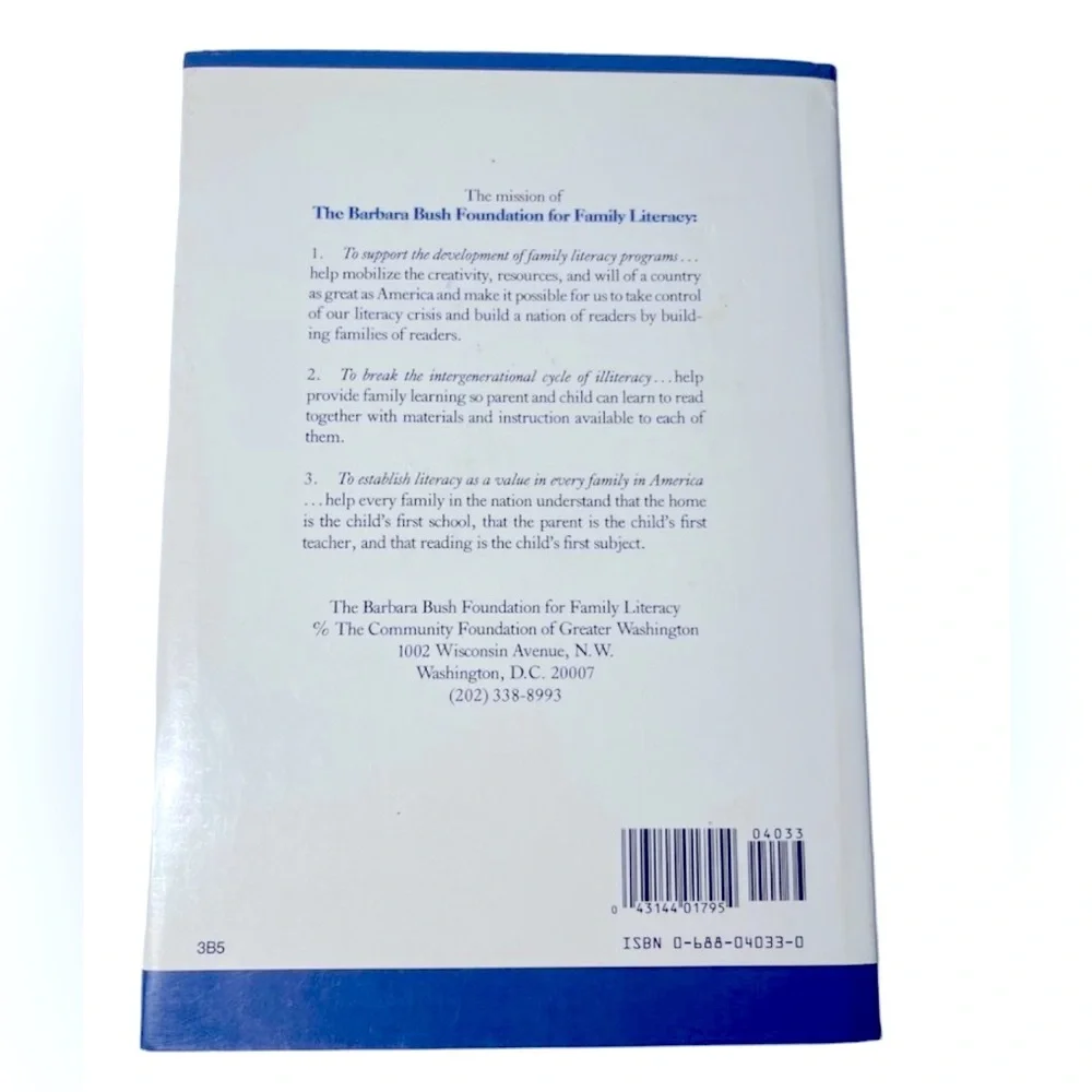 Vintage Hardcover “Millie’s Book” as Dictated to Barbara Bush. Published in 1990